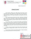 Oświadczenie burmistrza Trzebiatowa